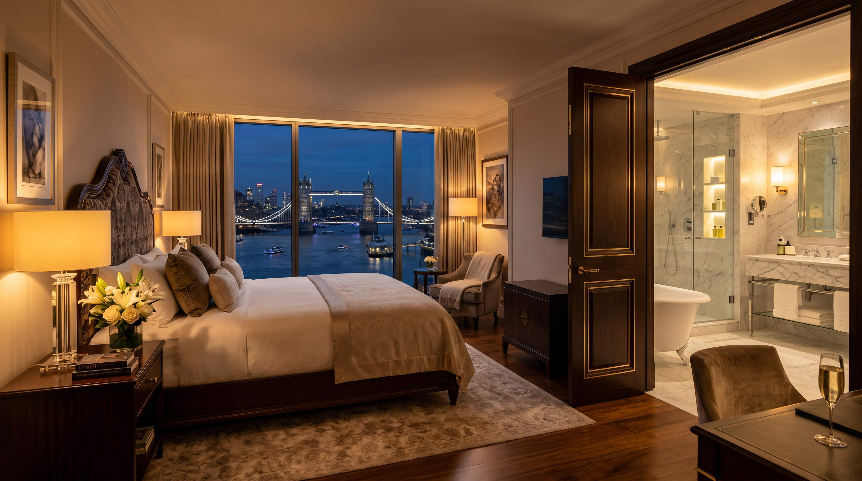 Luxury suite at London Hotel Resorts