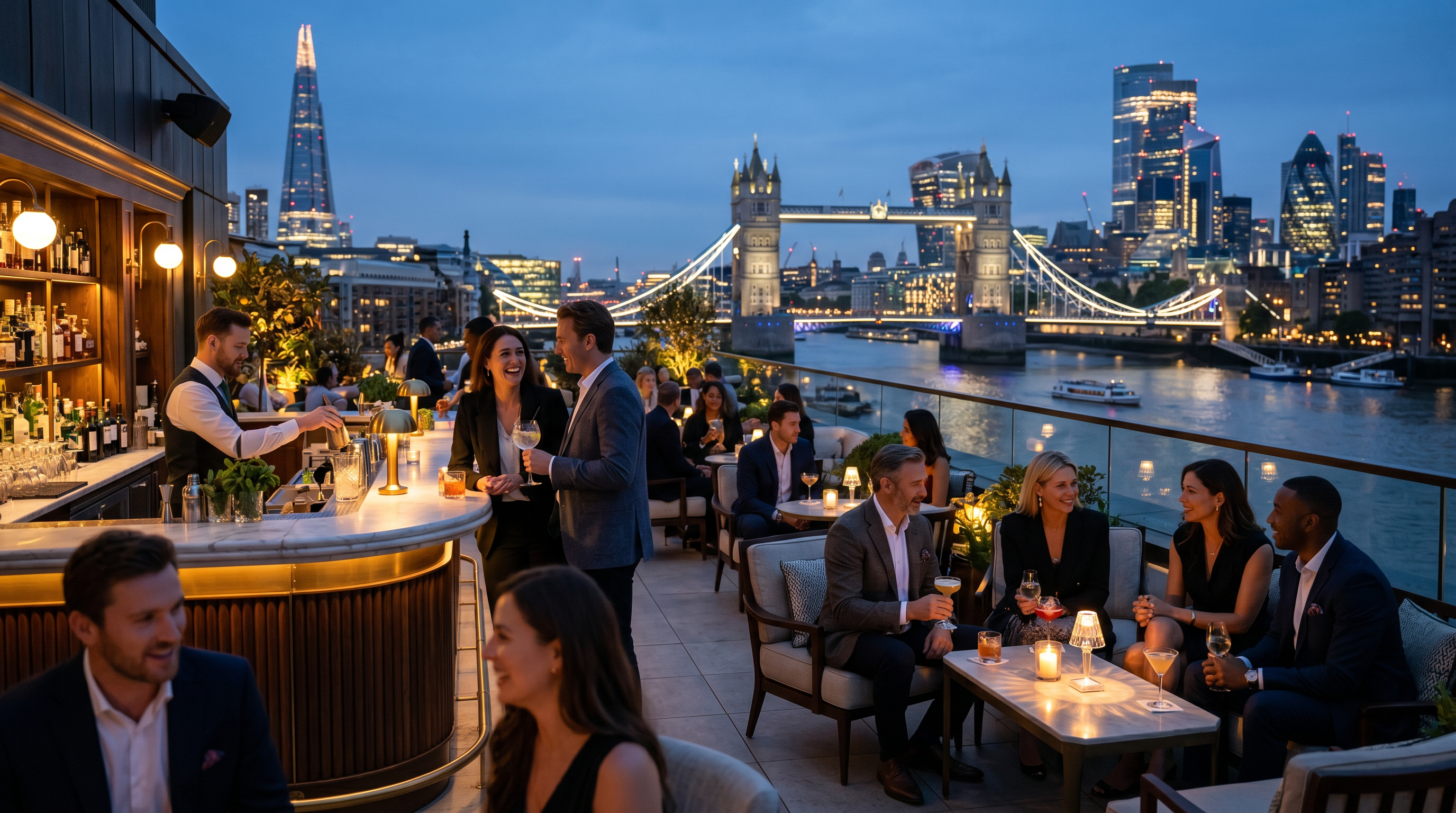 Sky Lounge rooftop bar